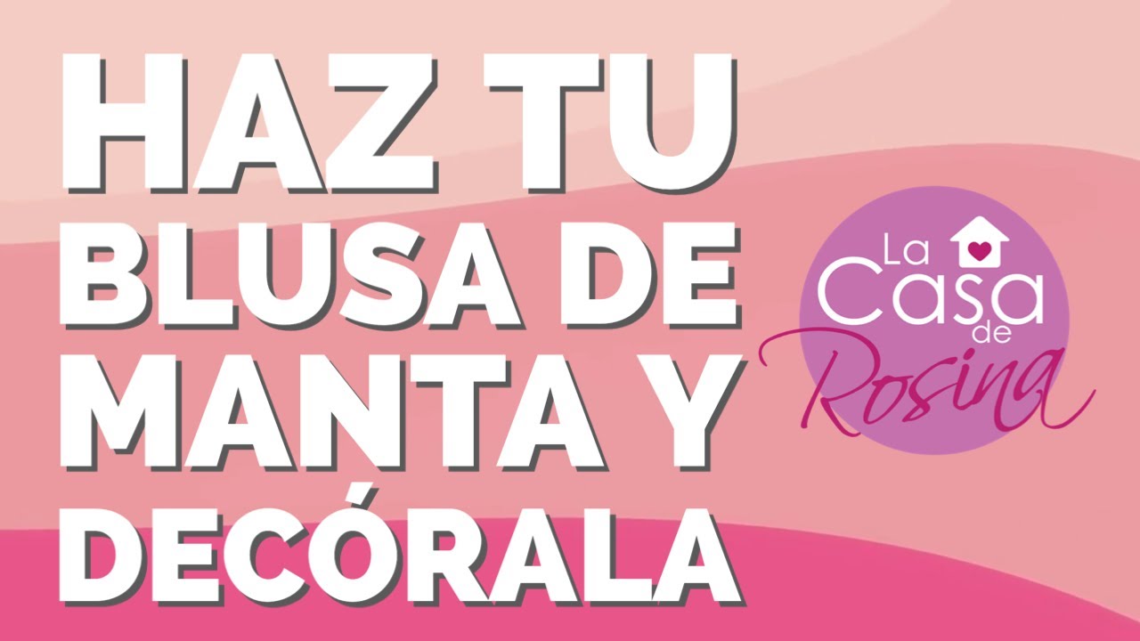 Blusa de manta decorada