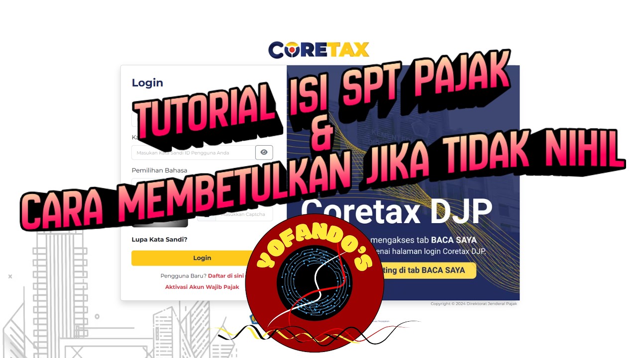 CARA ISI SPT 2025 UNTUK GURU, DAN SOLUSI JIKA TIDAK NIHIL