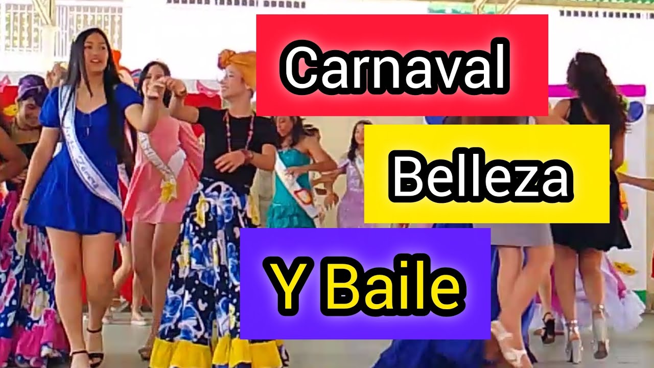 Carnaval belleza y baile