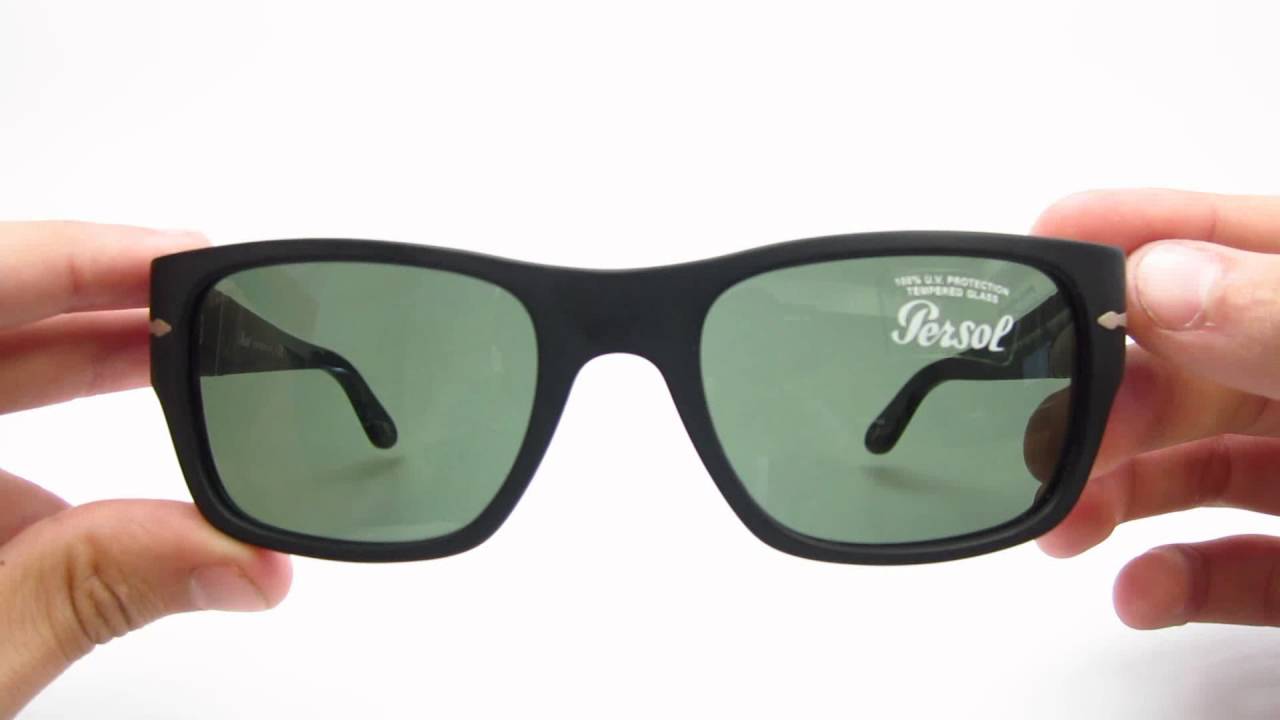 Unboxing Persol PO 3021S Matte Black 900/31 56MM Sunglasses