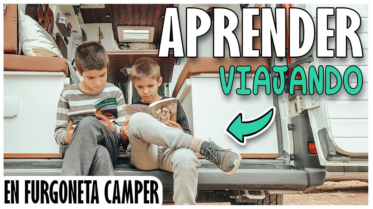 ✅ Descubre cómo VIAJAR con NIÑOS Aprendiendo en Familia 🌎 [de Ruta en FURGONETA CAMPER]