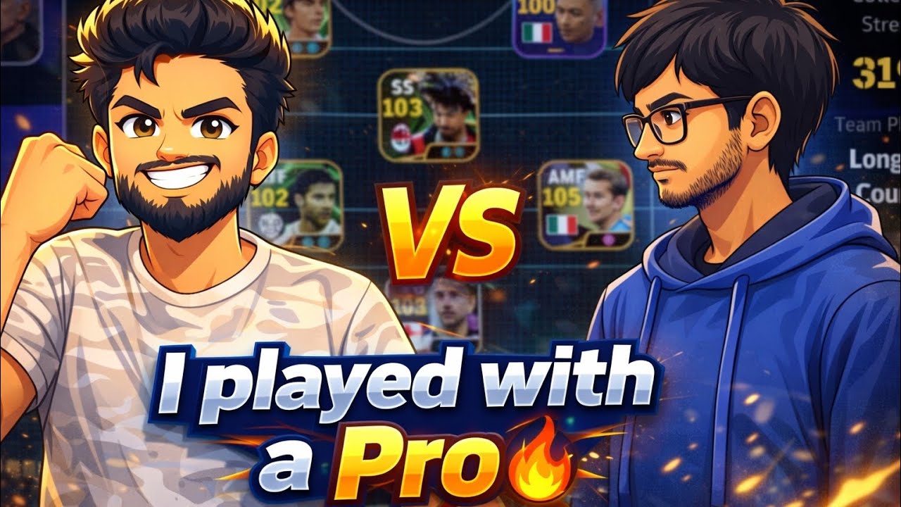 Playing eFootball With a Pro Player | Intense Match 🔥| #efootball2026 