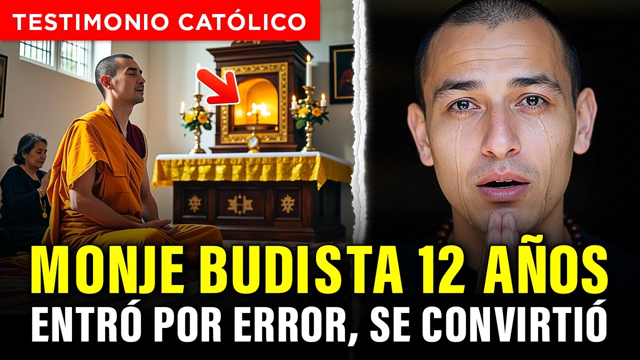 TESTIMONIO CATÓLICO: Monje budista entró por equivocación a capilla católica... Se convirtió
