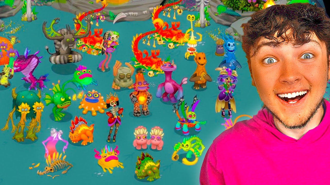 BONE ISLAND FULL PLAYTHROUGH IN MY SINGING MONSTERS!