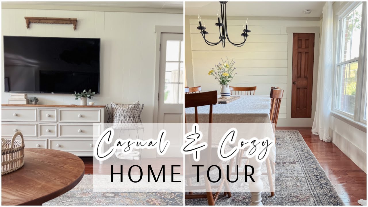 Уютный и непринужденный тур по летнему дому – дизайн фермерского коттеджа