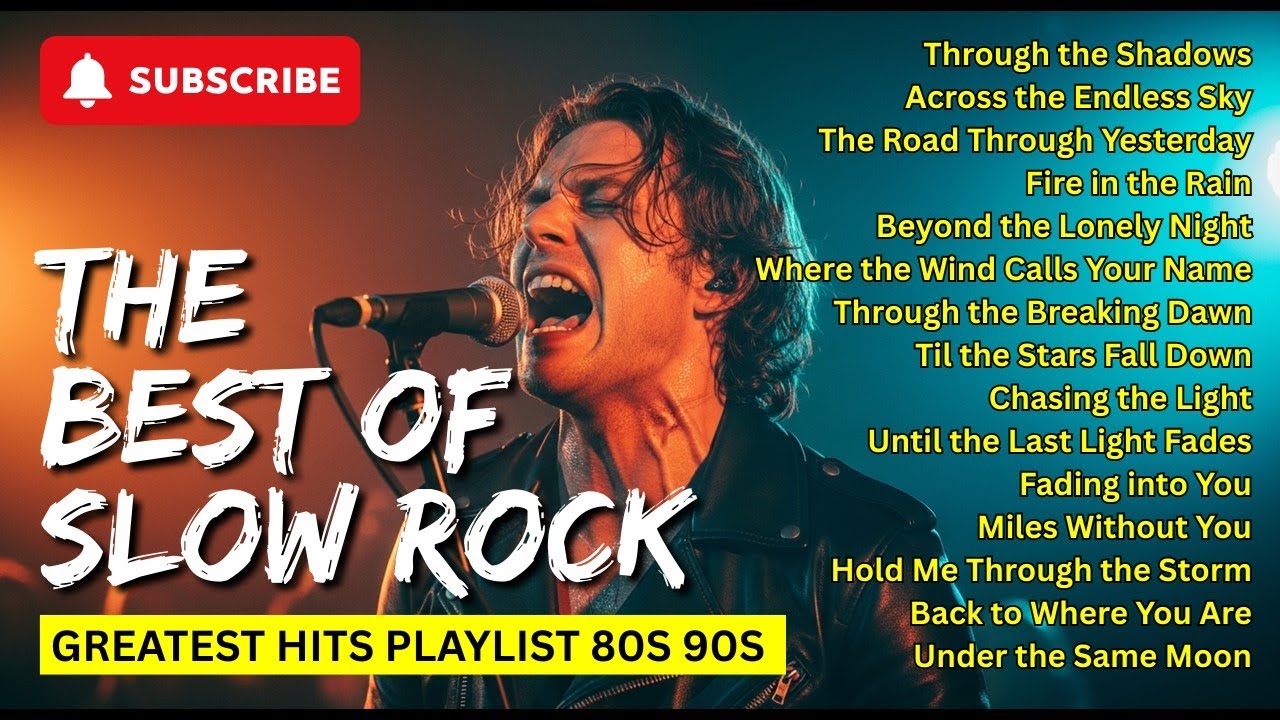 Legendary Slow Rock Romance | The Most Heart-Crushing Love Songs Ever