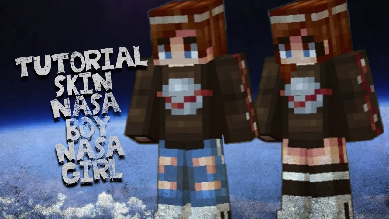 TUTORIAL: Skin Nasa Boy/Nasa Girl (Pixel Gun 3D) - Free Copy