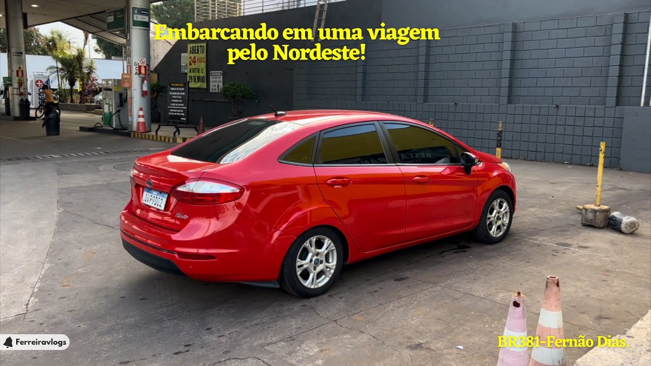 VIAGEM NORDESTE 1ª Pt, Início da viagem destino Pernambuco, BR381 Fernão Dias.