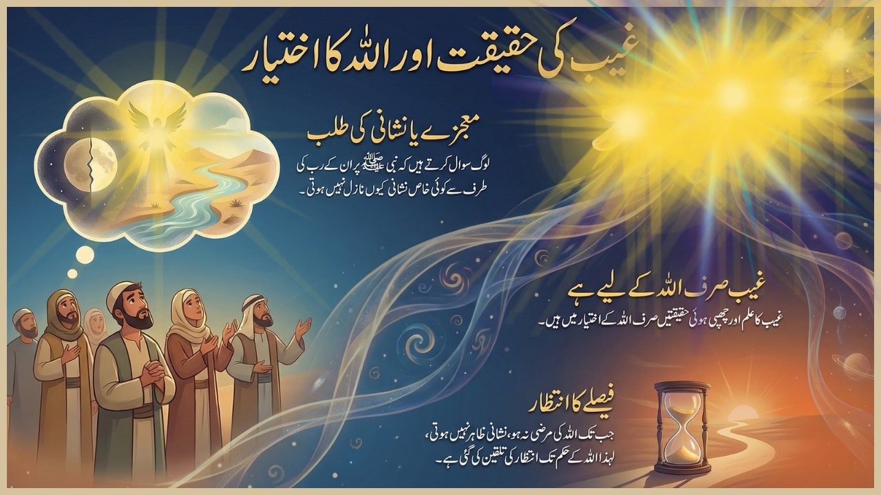 Surah Yunus Ayat 20 | Para 11 | Why Doesn't Allah Show Us a Miracle? The Unseen | Noor & Rahema