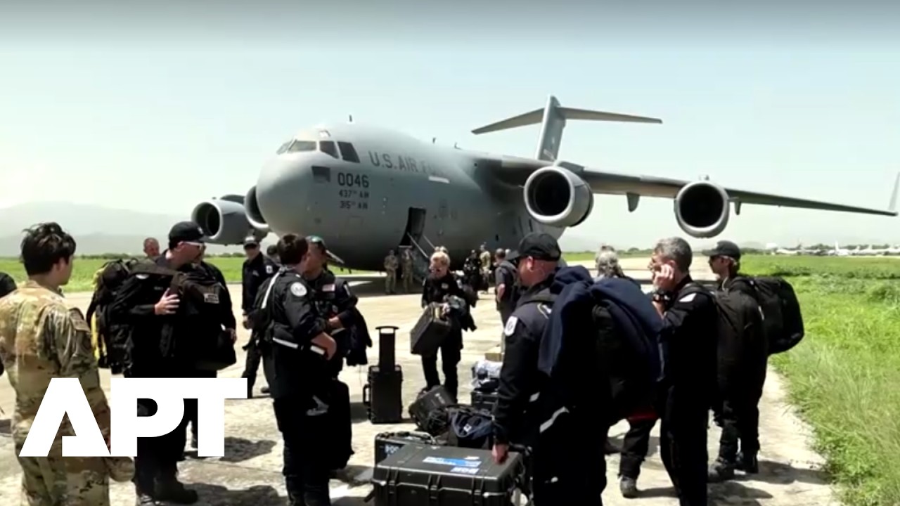 US Disaster Response Team Arrives In Venezuela As Earthquake Rescue Efforts Continue | APT
