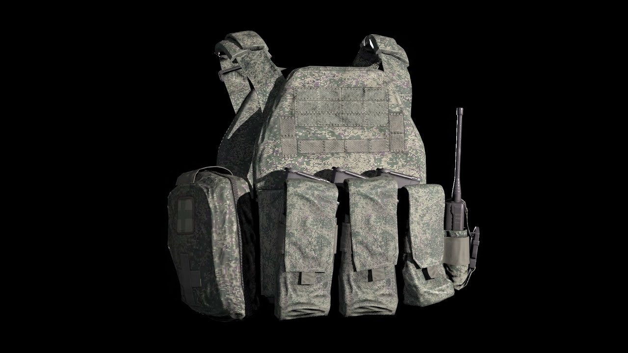 MILITARY  Game Ready WARTECH TV-110 3D model