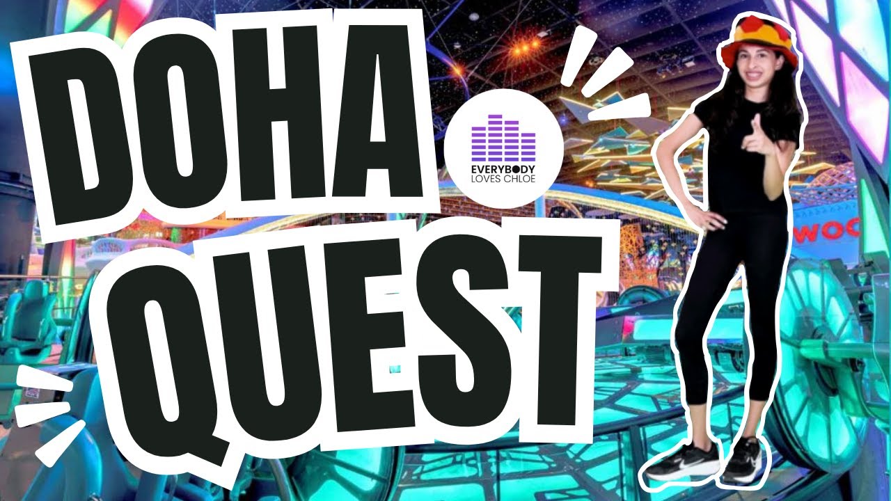 The World's Tallest Indoor Roller Coaster | DOHA OASIS QUEST INDOOR THEME PARK | QATAR