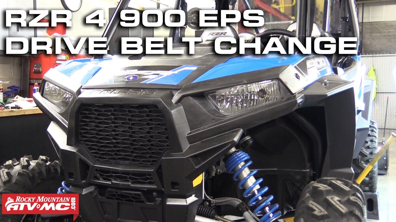 2016 Polaris RZR 4 900 Drive Belt Change