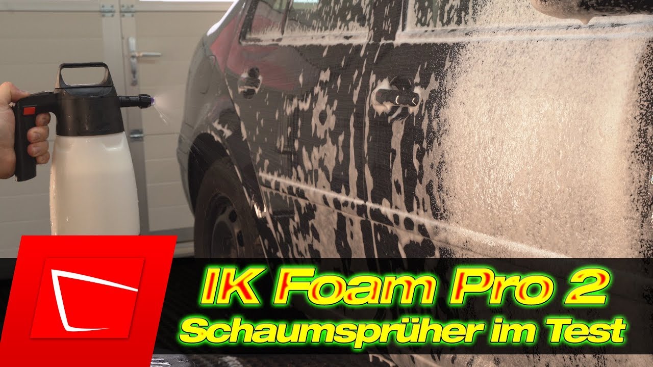 der nächste im Ring - Goizper IK Foam Pro 2 Schaumsprüher im Detail Test - Gloria FM10 Alternative?