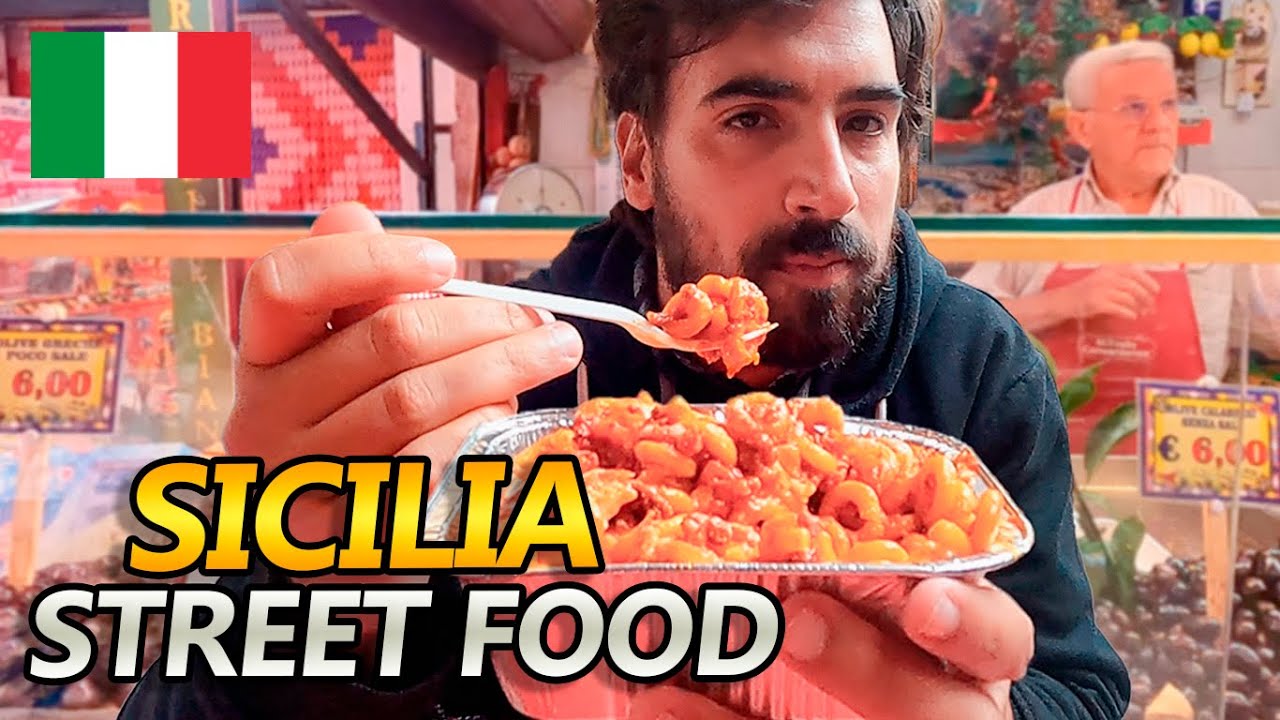 Probamos COMIDA CALLEJERA en SICILIA, ITALIA | VUELTALMUN