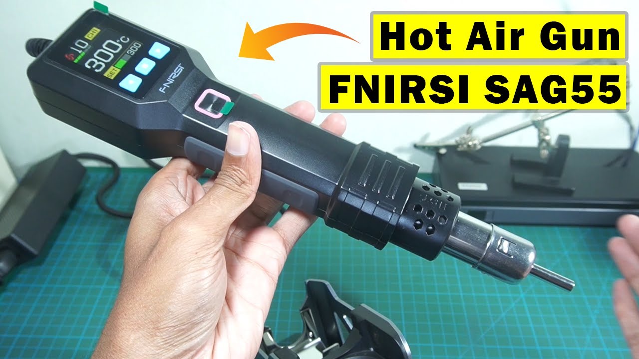 New Intelligent hot air gun for electronics, FNIRSI SAG55