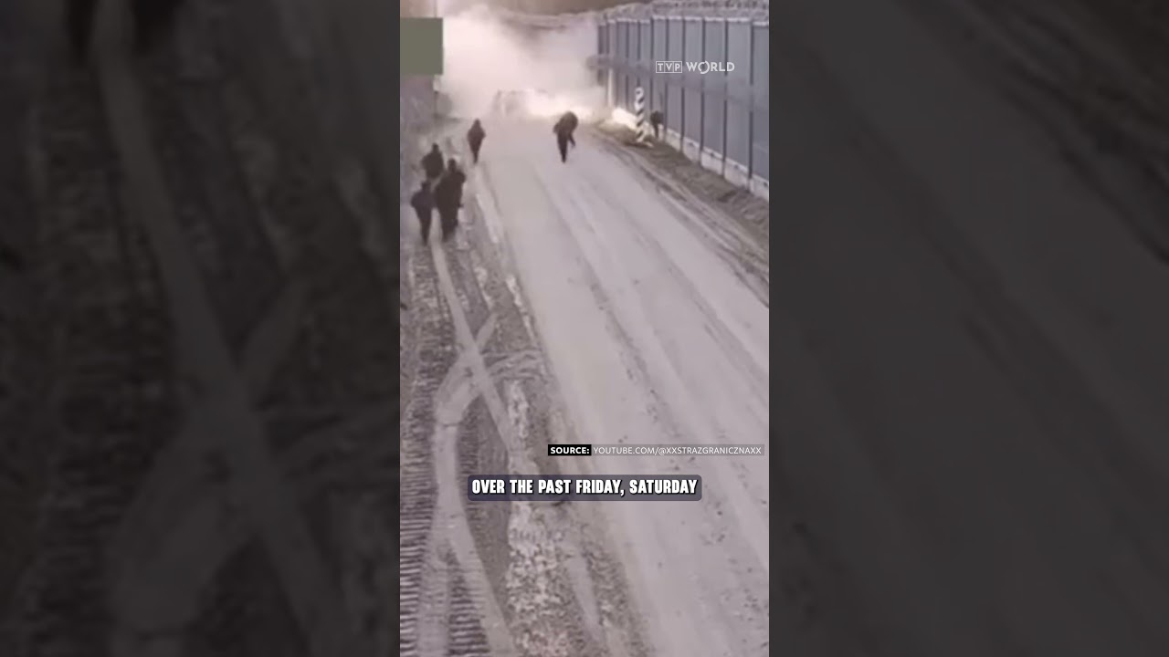 Nearly 700 Illegal Crossing Attempts in 3 Days at the Poland-Belarus border