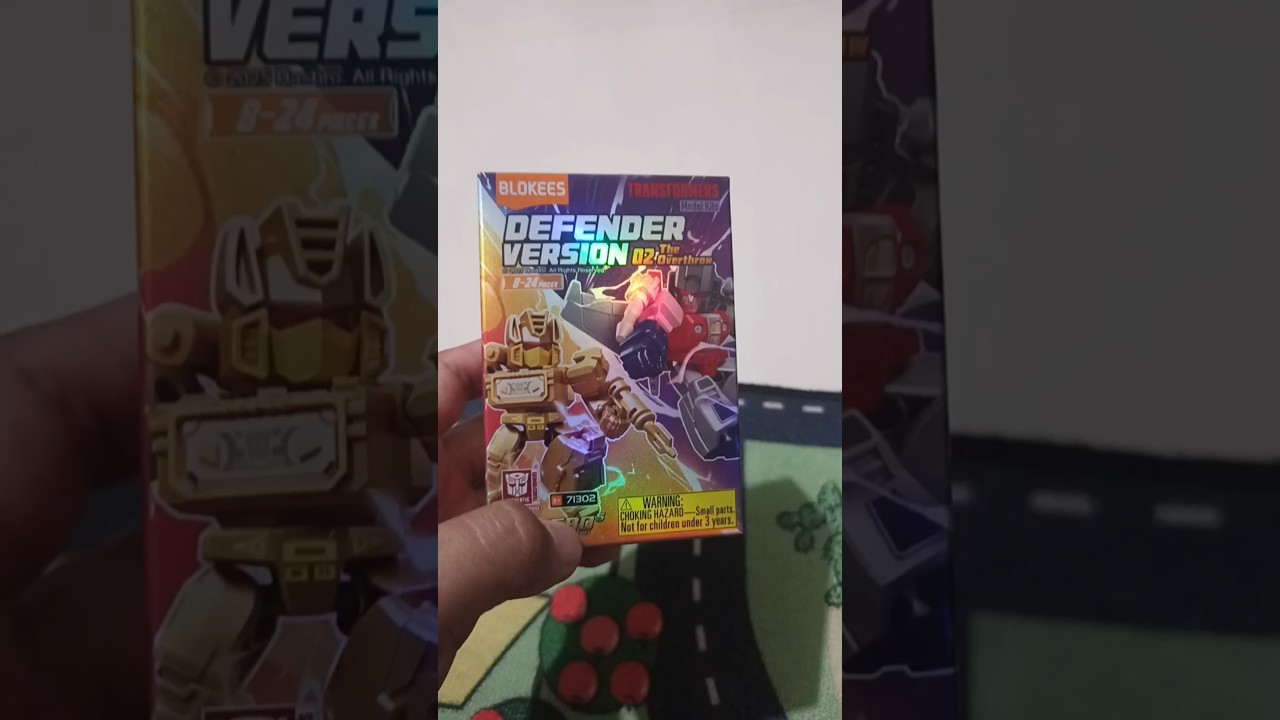 Transformers Blokees Defender Version Mini figures blind box opening #blindbox #blindboxopening