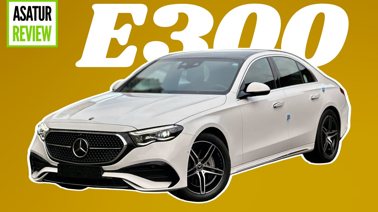 Обзор Нового Mercedes-Benz E300 4Matic W214 Параллельный импорт из Кореи