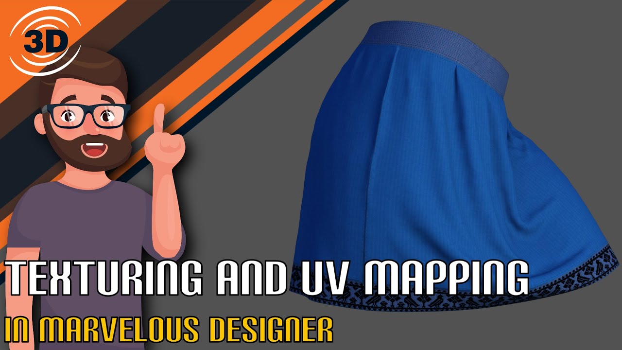 Texturing and UV Mapping in Marvelous Designer