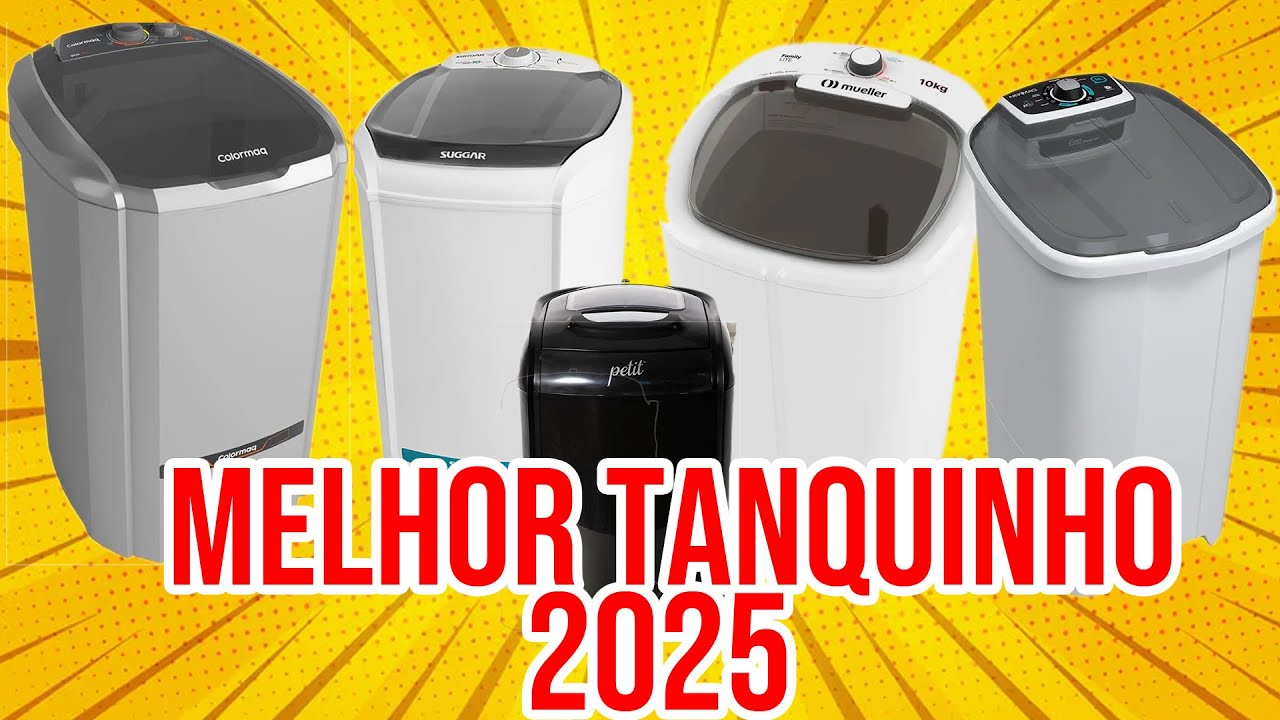 O Melhor tanquinho de lavar roupas de 2025  que realmente vale a pena