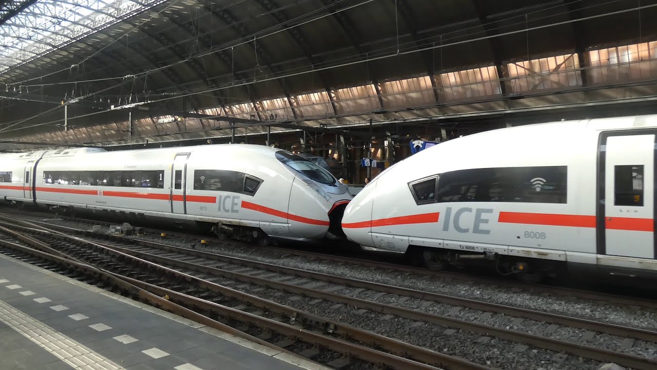 Amsterdam  Centraale Station Trains May 2025
