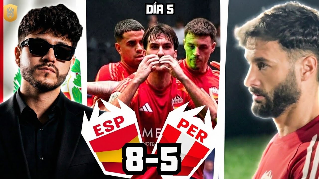 ESPAÑA BARRE A PERÚ 🇵🇪 | MUNDIAL DIA 5 🌍🇧🇷