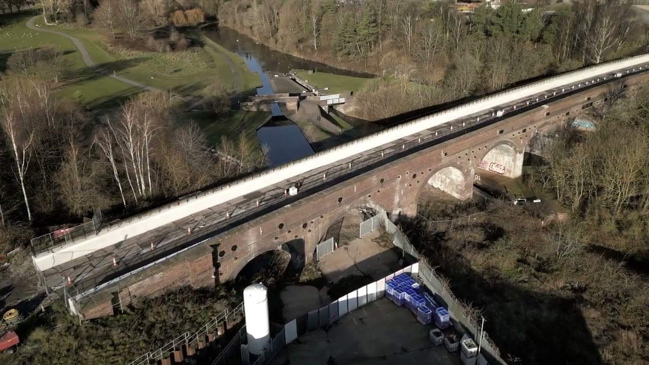 Parkhead viaduct Dudley . slow progress 