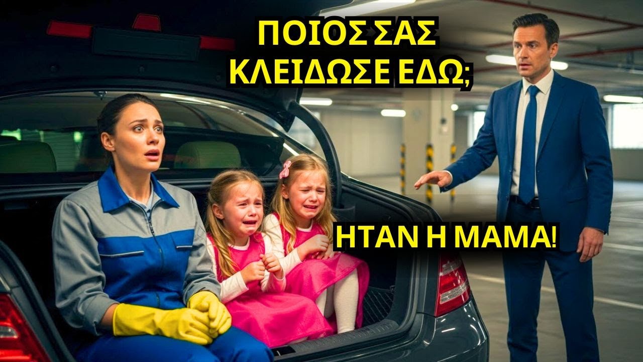 Ο εκατομμυριούχος ανοίγει το πορτμπαγκάζ... λιποθυμά όταν βρίσκει τις δίδυμες κόρες του και τη νταντ