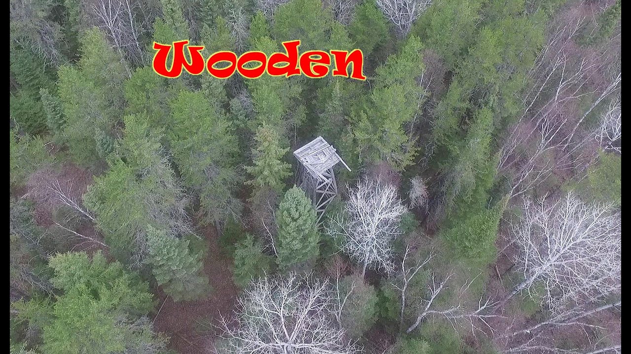 Last all Wood Fire Tower still standing Abandoned Explore Ontario