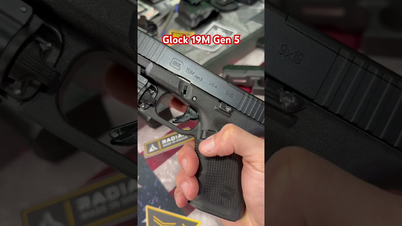 Glock 19M Gen 5 FBI MOS и заводские улучшения&hellip; вот какими должны быть все Glock! #glock #9mm ​#ra...
