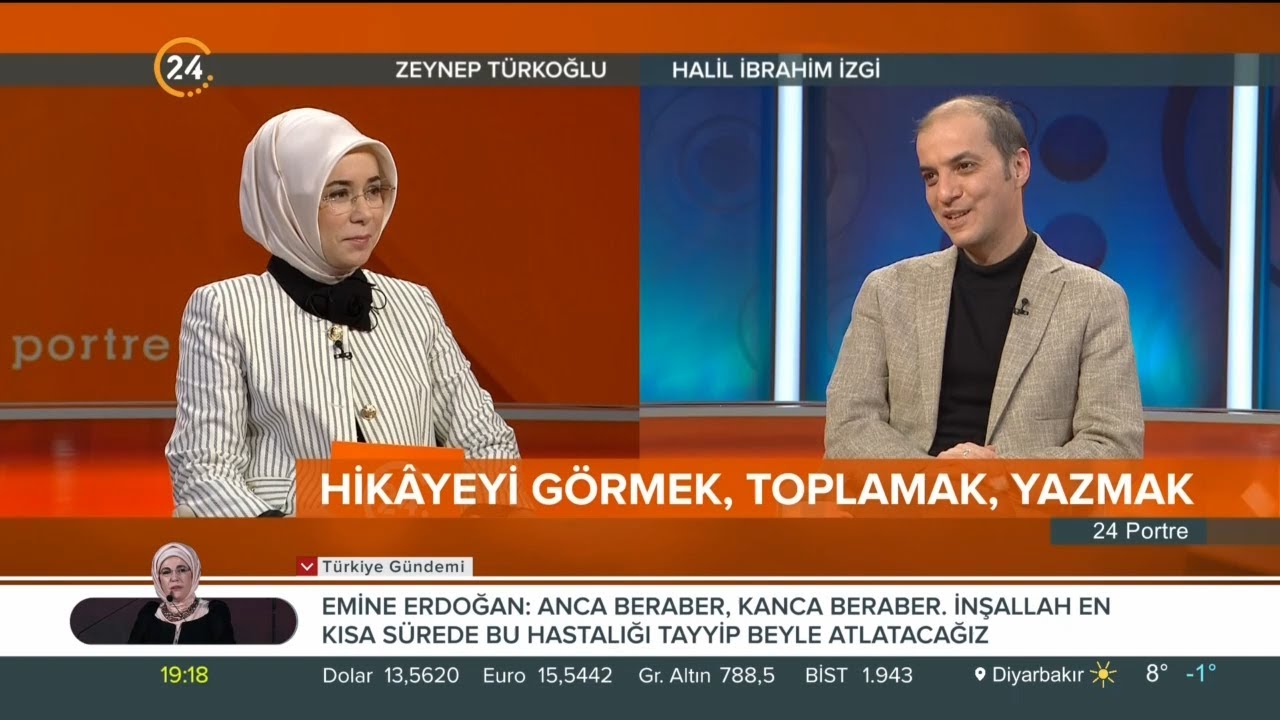 Zeynep T&uuml;rkoğlu ile &ldquo;24 Portre&rdquo; / Halil İbrahim İzgi - 05 02 2022