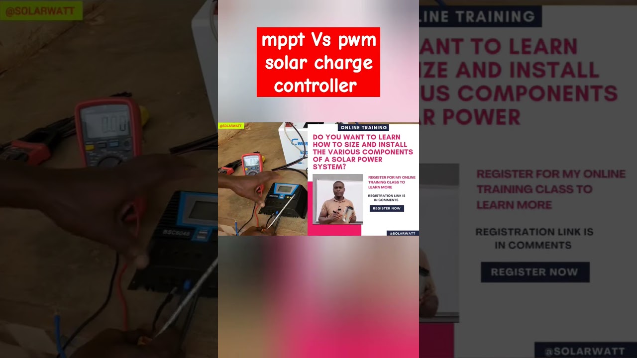 MPPT против ШИМ-контроллера заряда солнечной батареи #diysolar #solar