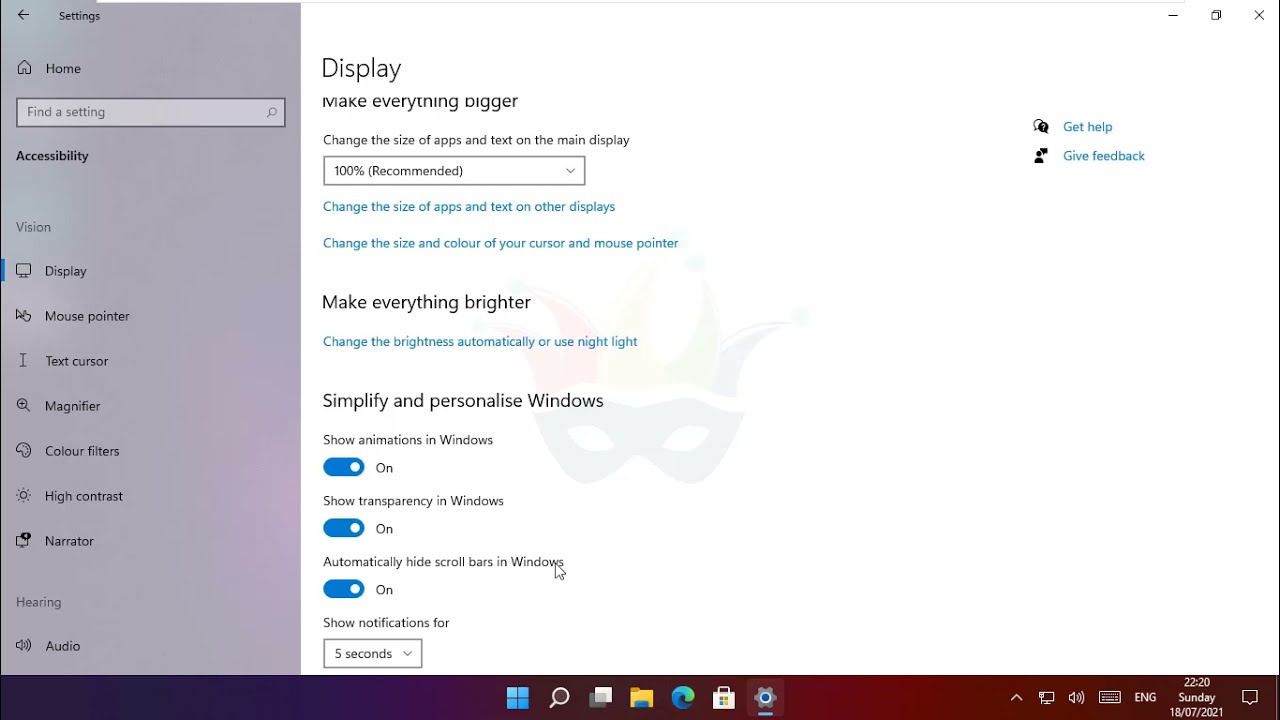 Windows 11: Enable/Disable Animation | Unlimited Solutions