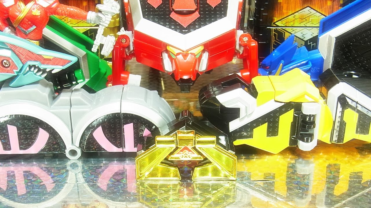よみがえる POWER RANGERS SAMURAI MEGAZORD シンケンオー