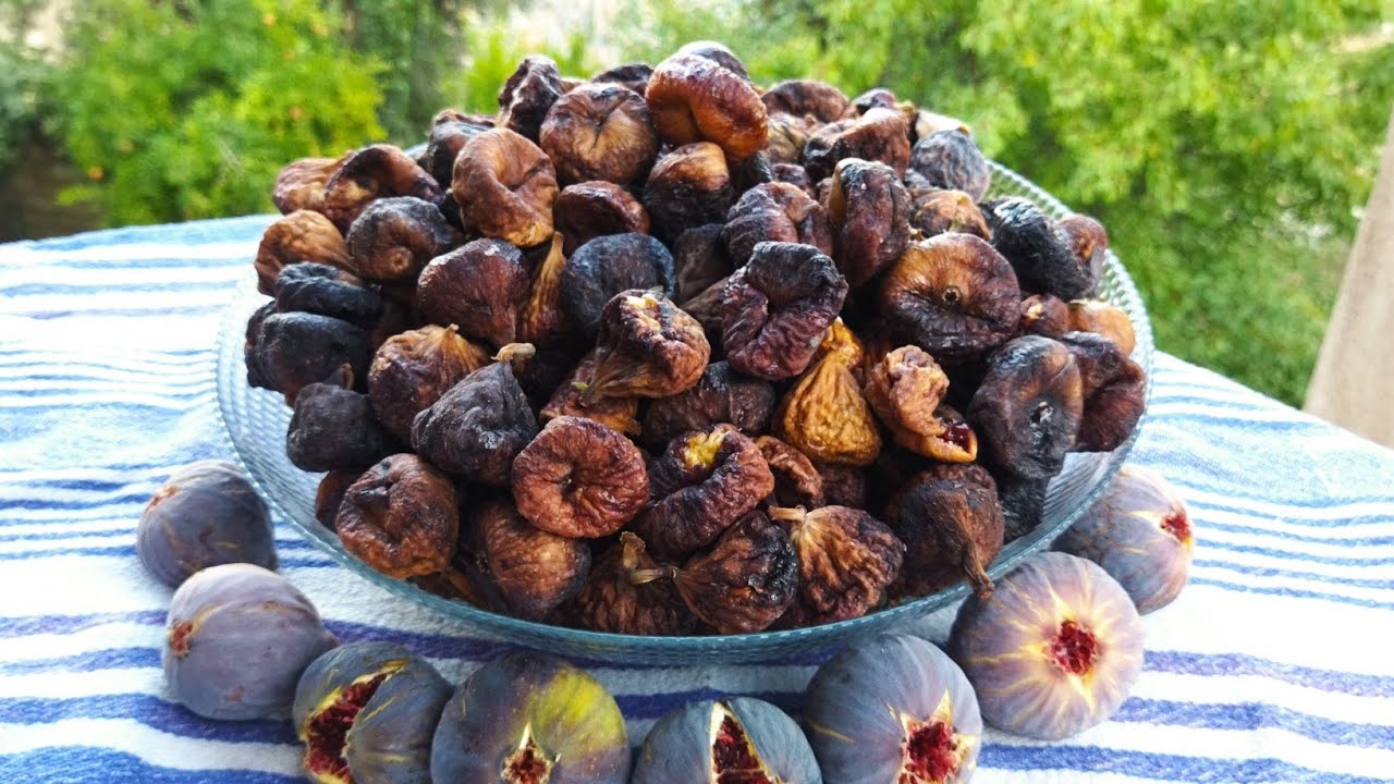 Əncirin qurudulması.🌞