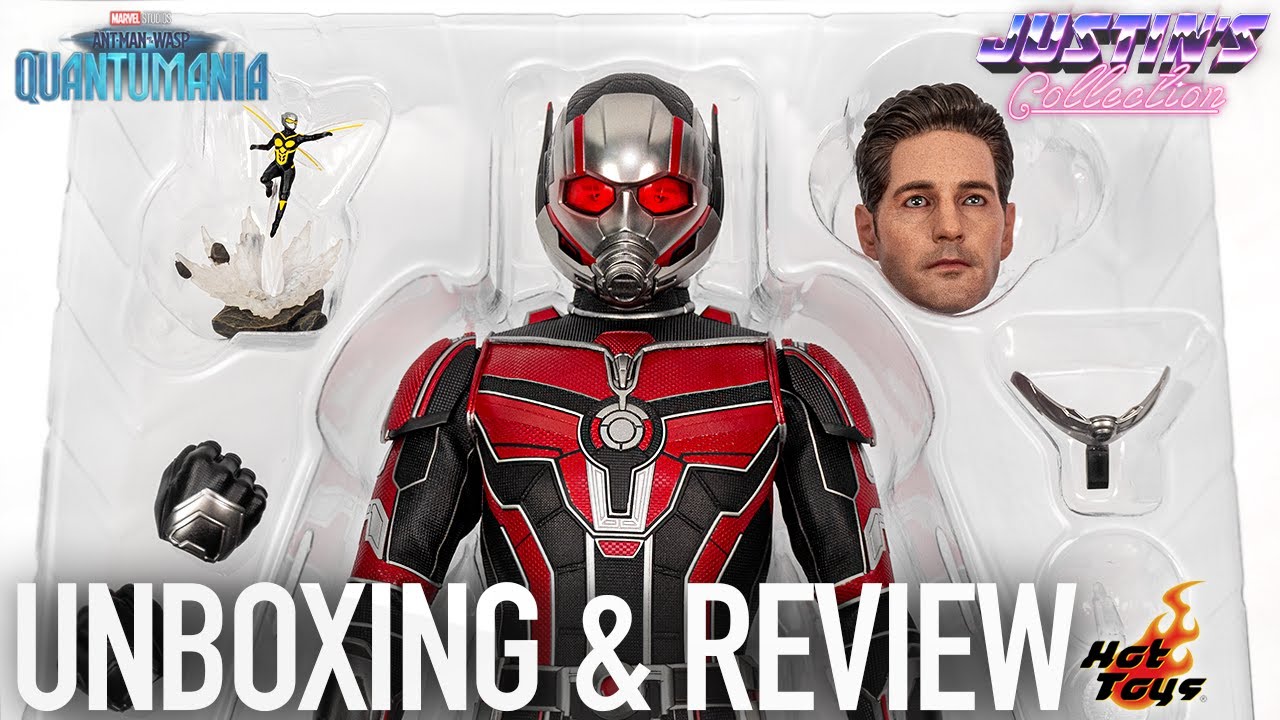 Hot Toys Ant-Man and The Wasp Quantumania Ant-Man Unboxing & Review