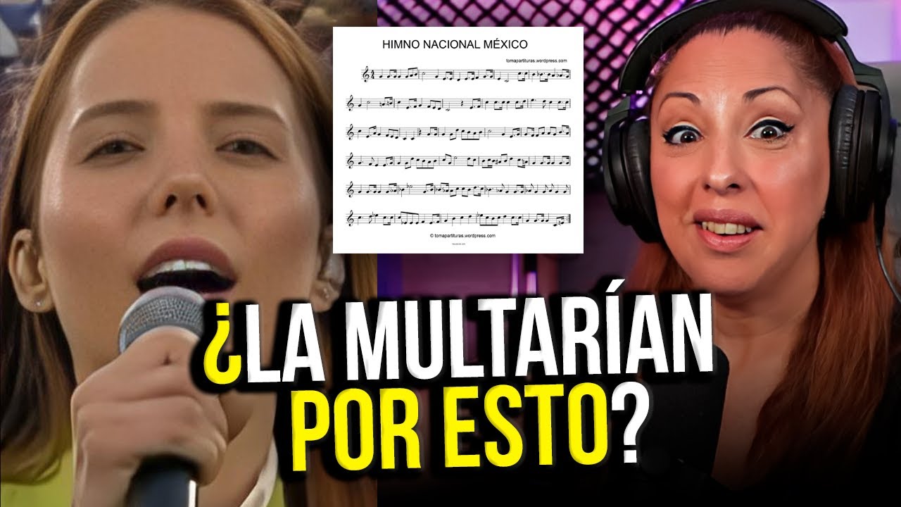 MAJO AGUILAR entona EL HIMNO MEXICANO |  QUE PASARÁ AHORA? | VOCAL COACH reaction & analysis