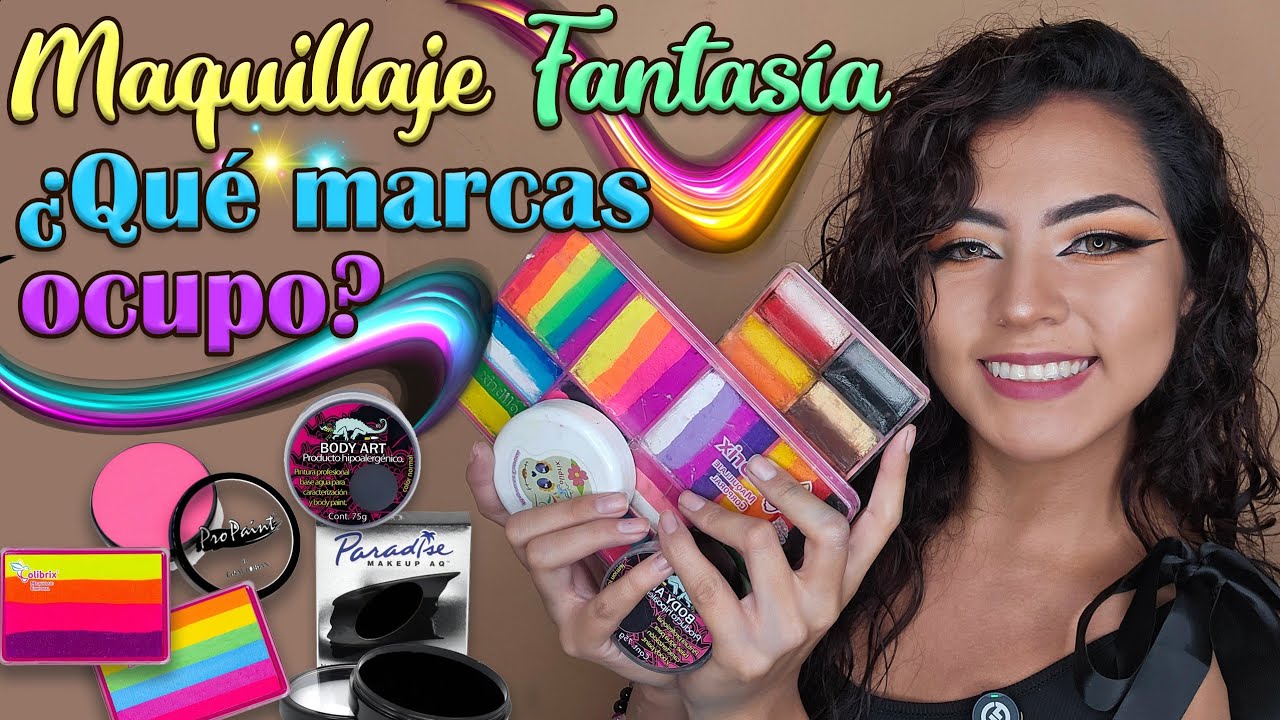 MARCAS DE MAQUILLAJE ARTÍSTICO | ¿ CÓMO SE USAN? | TIPS Y MÁS... 🎨🌟 | BODYPAINT