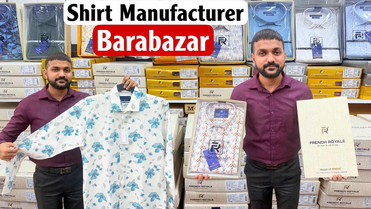 Biggest Boxshirt Manufacturer in Kolkata | Barabazar Wholesale Market