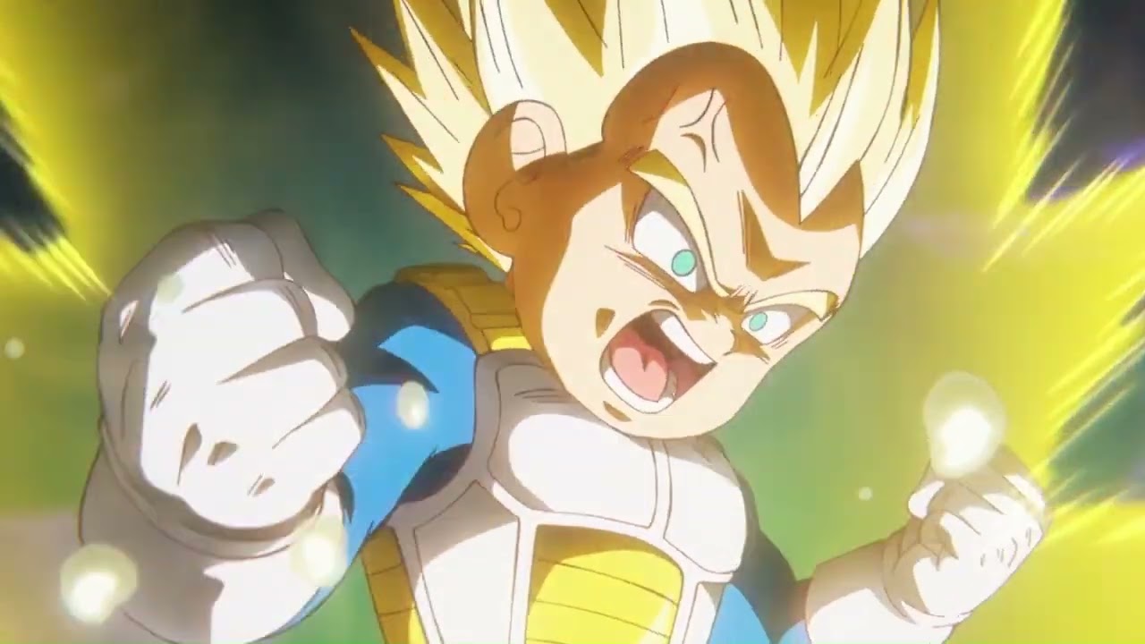 Vegeta turns Super Saiyan 3 for the first time... Dragon Ball Daima