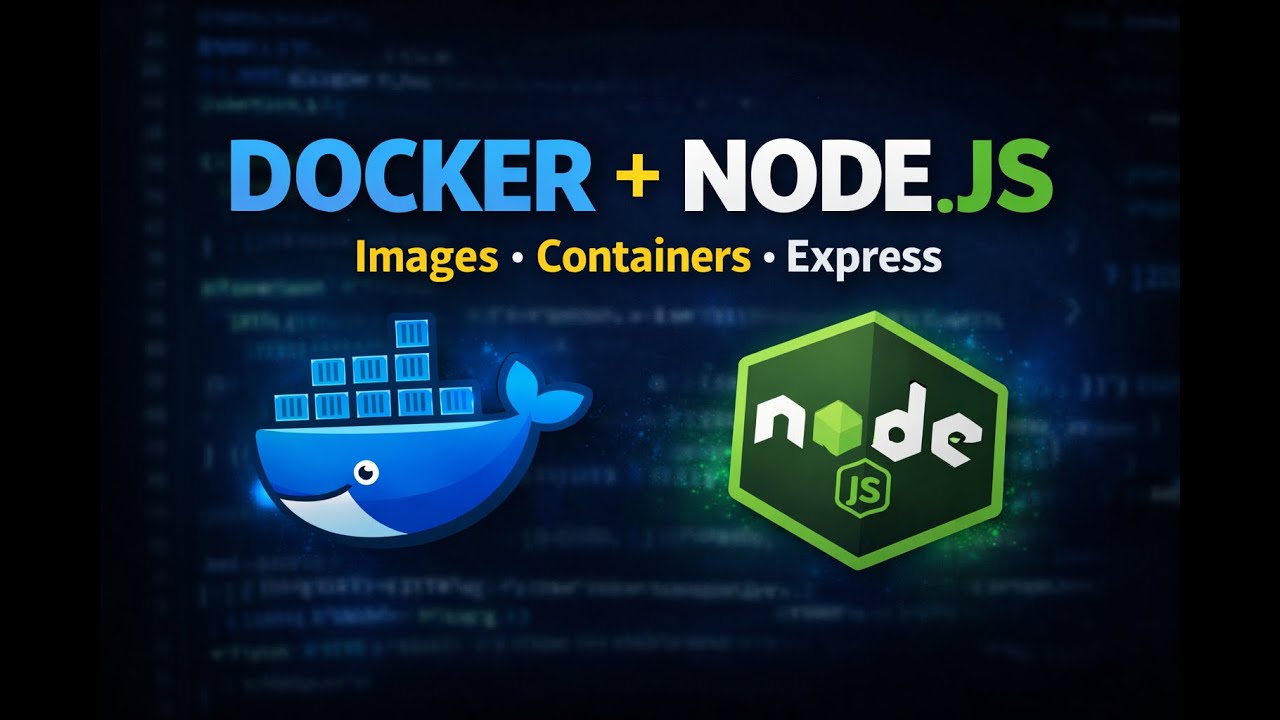 02 Docker ব্যবহার করে Node js ও Express js রান করার সম্পূর্ণ গাইড | #dockerimage #dockercontainer