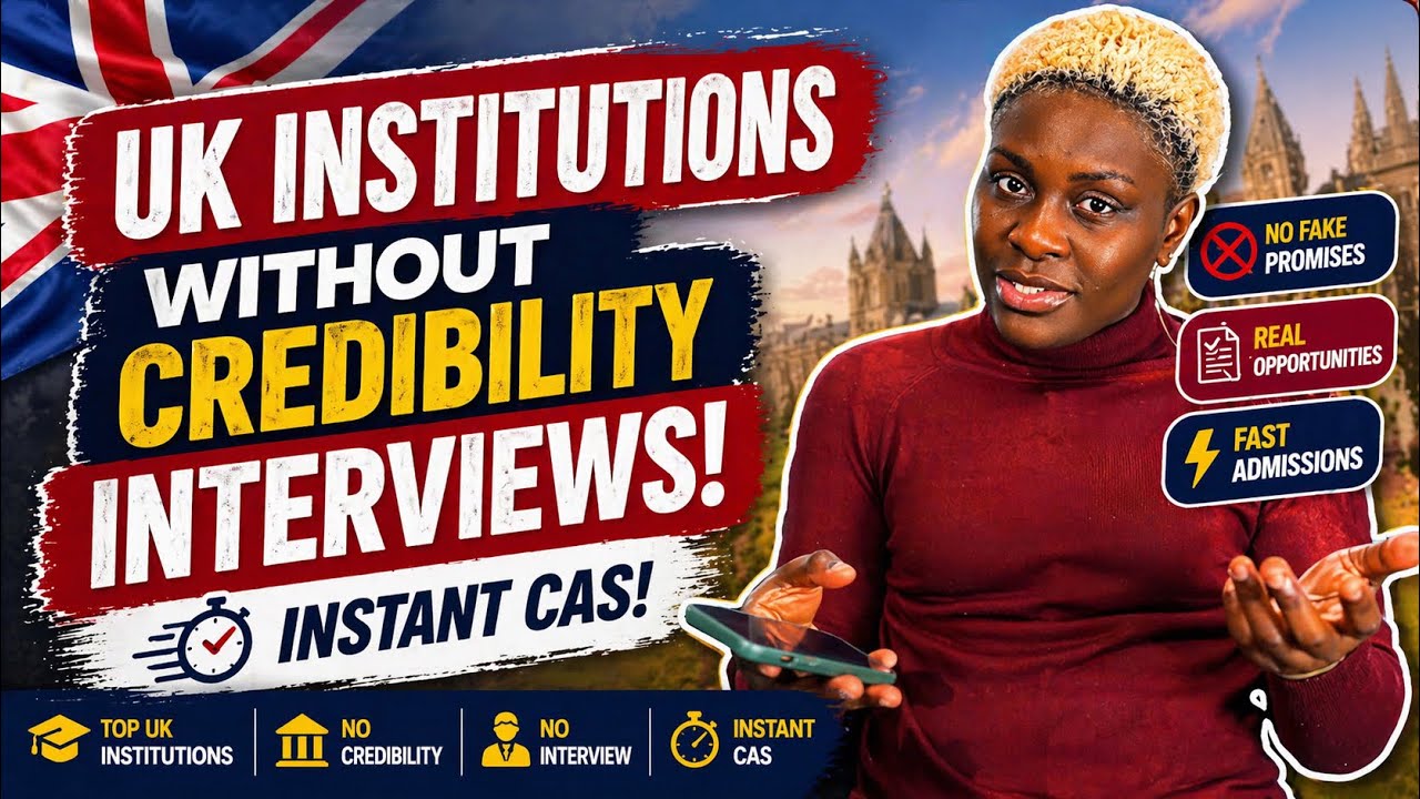 9 UK Universities Offering CAS without Pre-CAS / Credibility Interview.