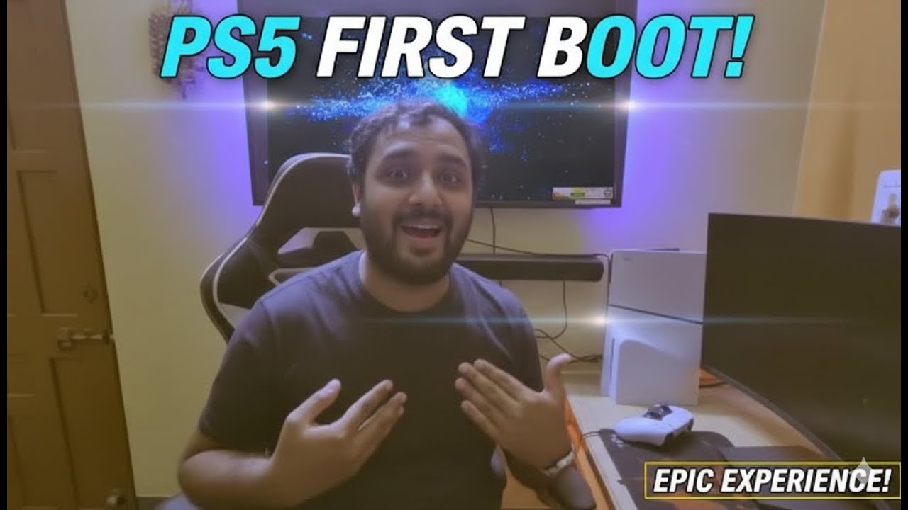 PS5 First Startup & Setup – That Sound Hits Different! 🔥 (Next Gen Begins) 2025