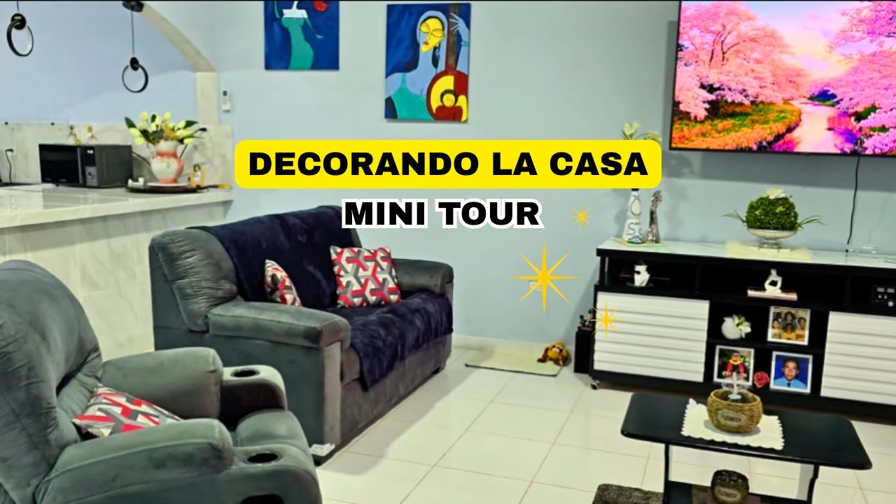 Decorando nuestra casa en El Salvador 🏡 | Antes y después + mini house tour