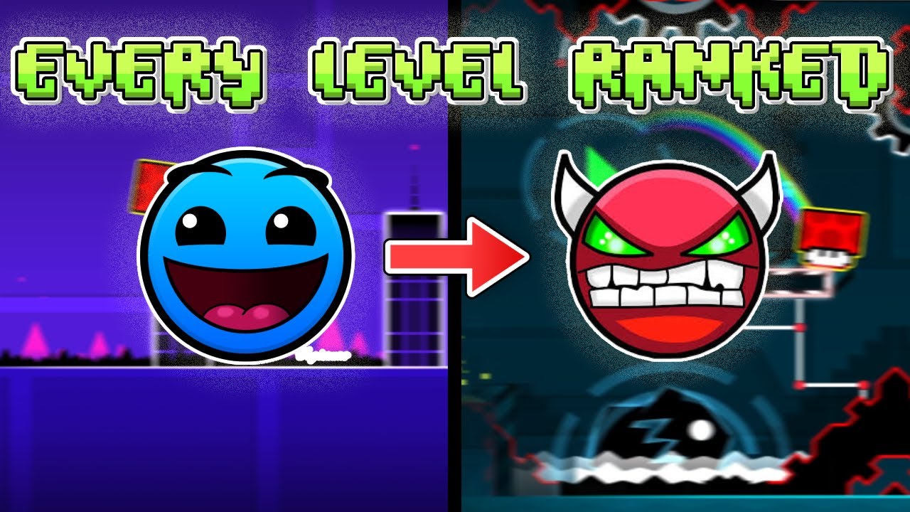 Ranking Every Geometry Dash Level by Difficulty