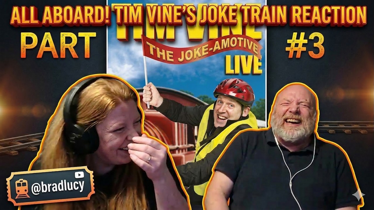 Tim Vine The Jokeamotive (Part 3) (Reaction)