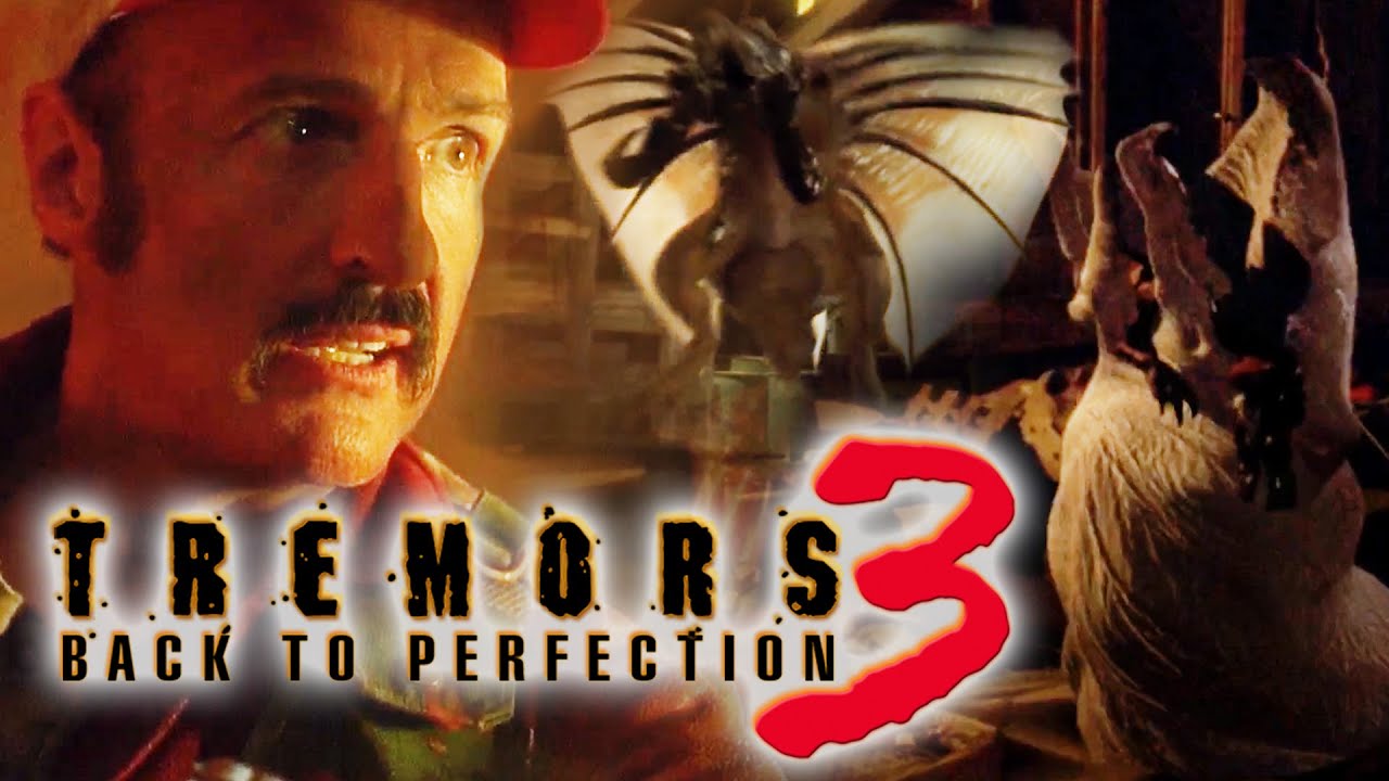 A Graboid Swallows An Ass Blaster | Tremors 3: Back To Perfection