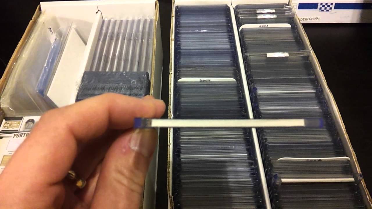 Baseball Card Storage - How I Do It