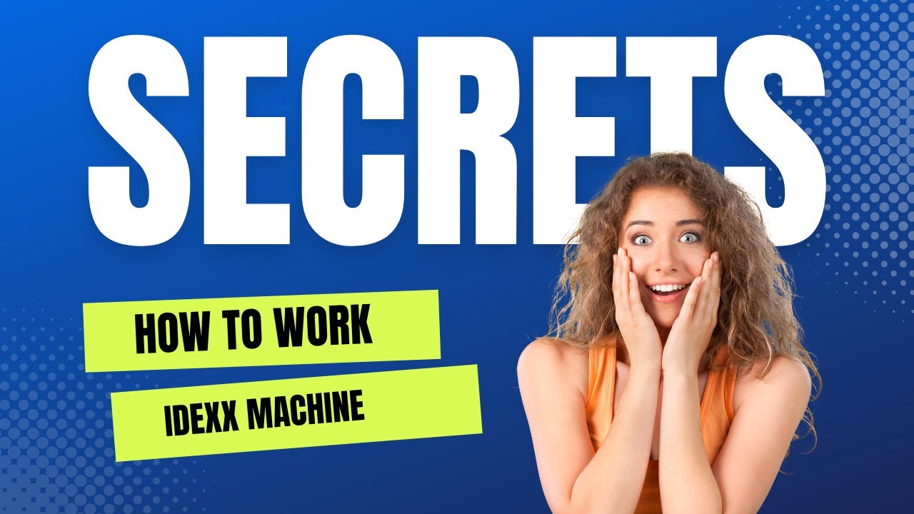 How to work and maintain Idexx blood work machines